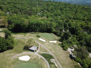 Lookout Mountain 6th Green Aerial